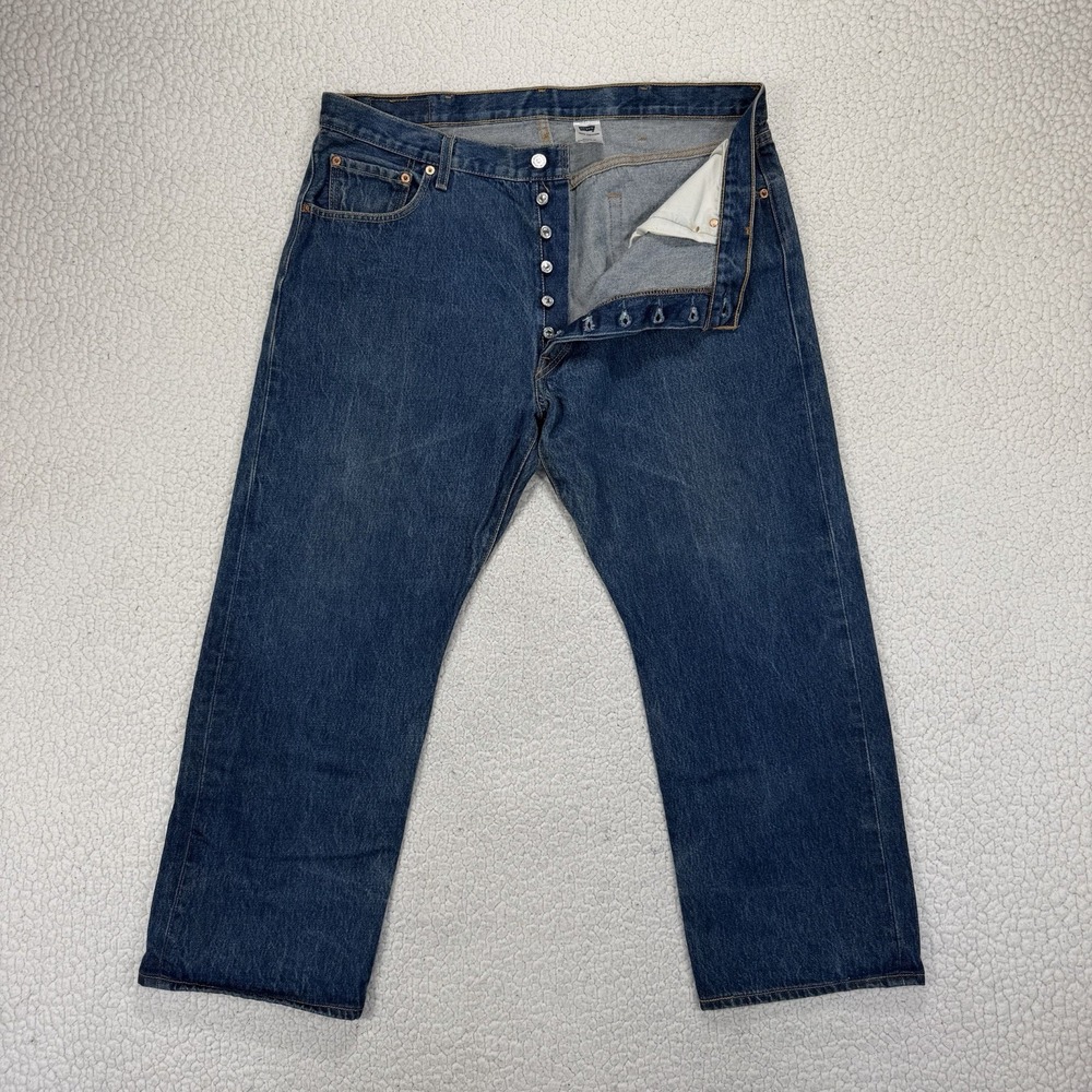 Levi's 501 XX Jeans Men's 42 (Actual 39x28) Button Fly Streetwear Grunge Casual